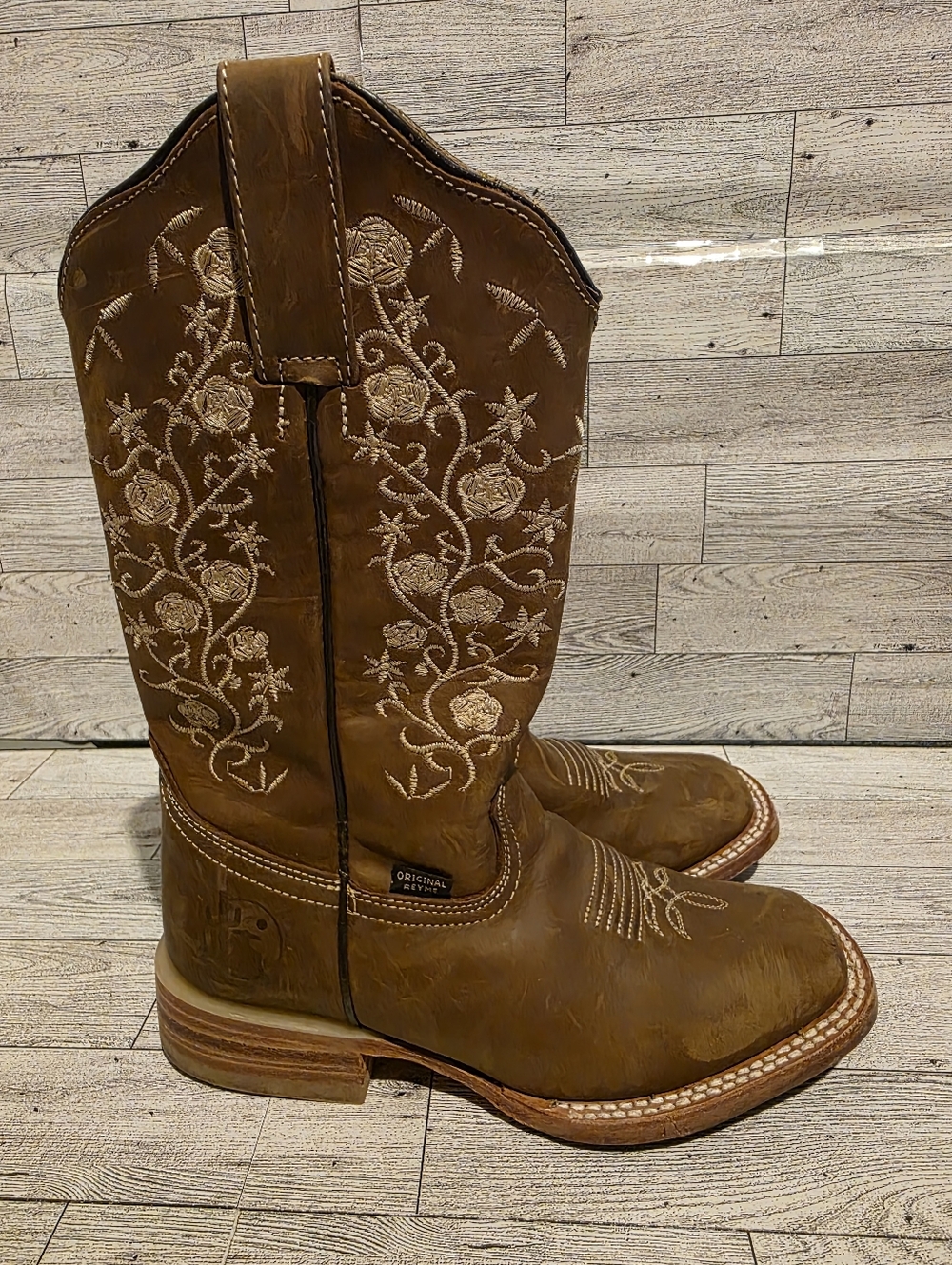 Original Reyme Brown Leather Boot